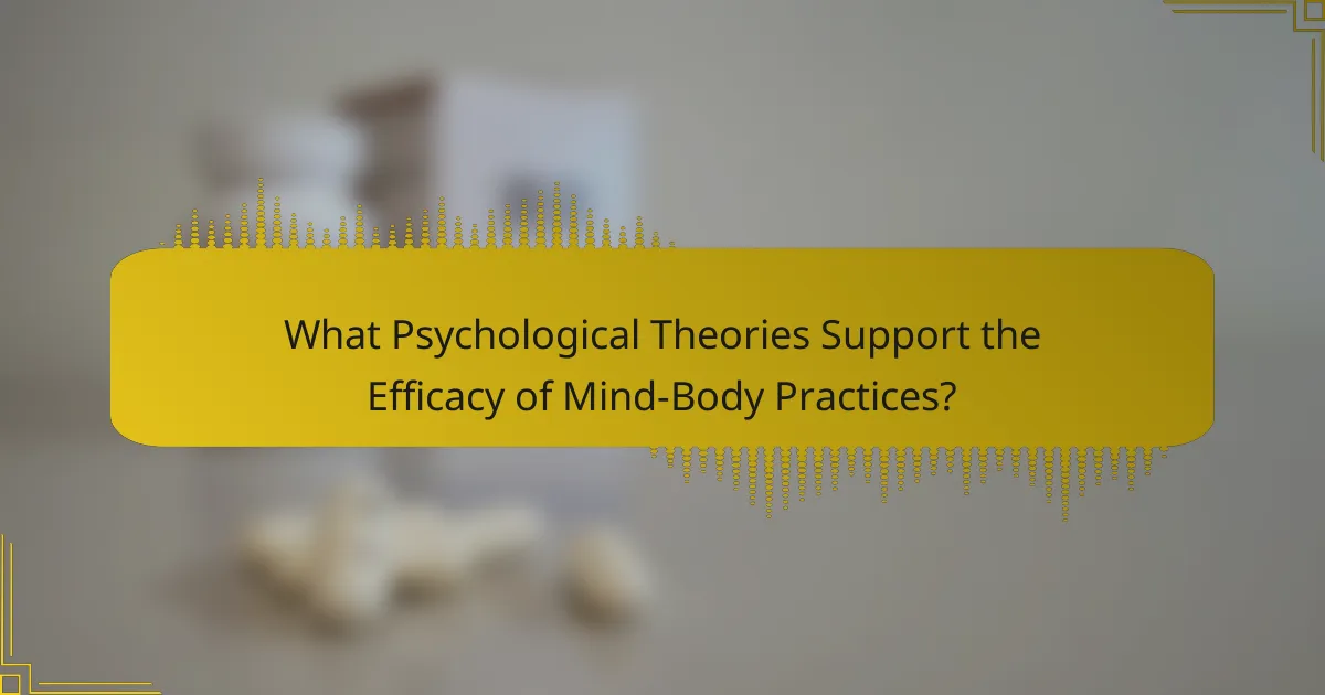 What Psychological Theories Support the Efficacy of Mind-Body Practices?